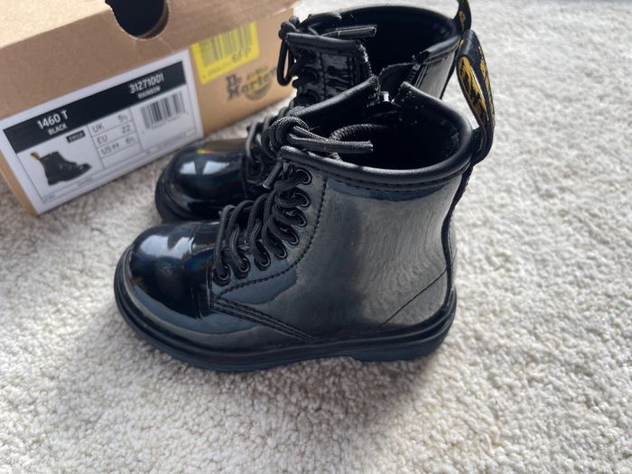 Bottines noir brillant Dr. Martens 🌻 - photo numéro 5