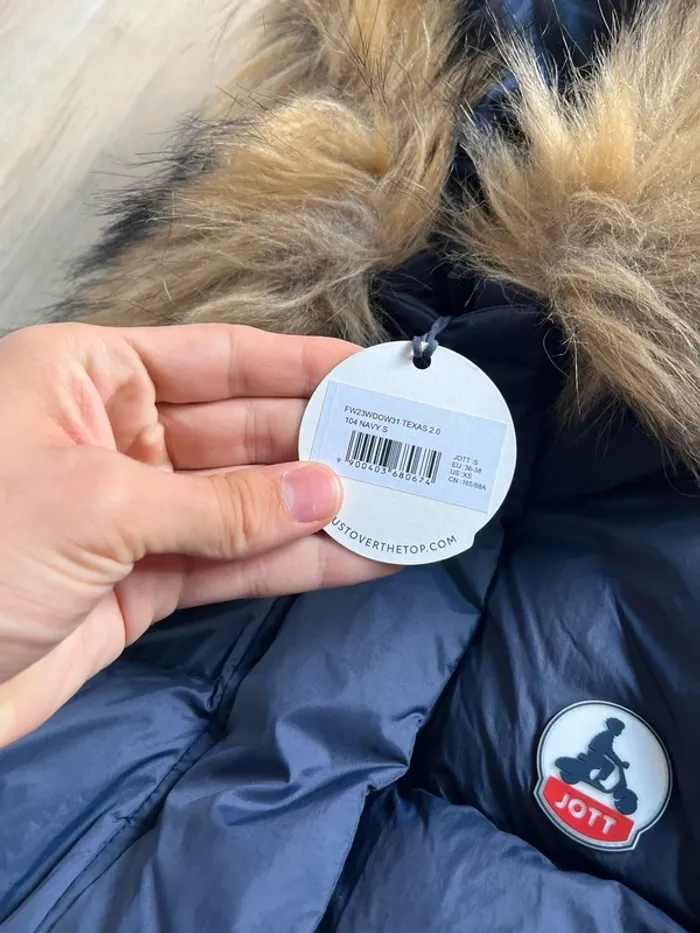 Jott Texas 2.0 Grand Froid Taille XS Bleu Marine - photo numéro 3