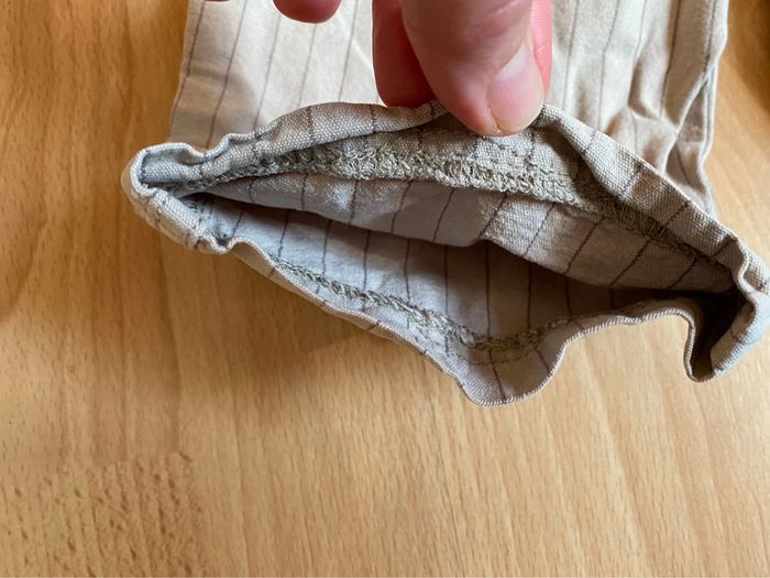 Beau pantacourt beige Vertbaudet T. 4 ans/102 cm garçon TBE - photo numéro 10