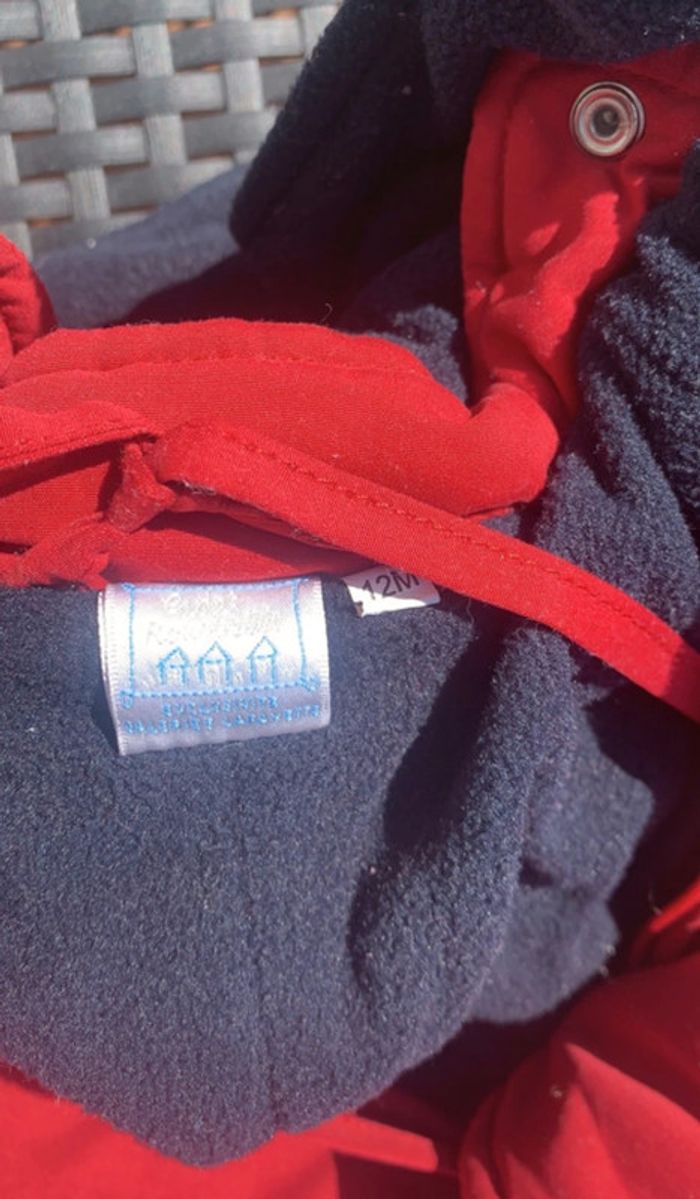 Combinaison nid d'ange manteau 12 mois Cadet Rousselle - photo numéro 8