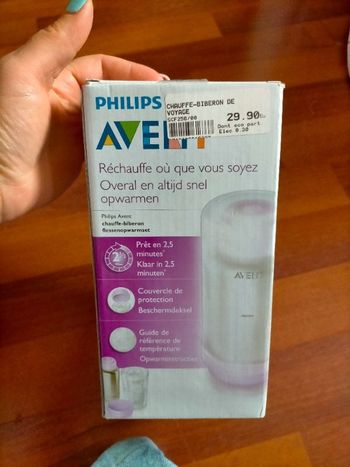 Thermos chauffe biberon