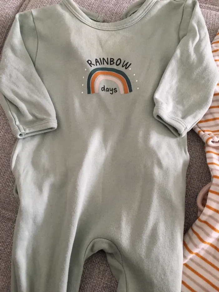 Lot pyjamas légers coton 6 mois vertbaudet - photo numéro 2