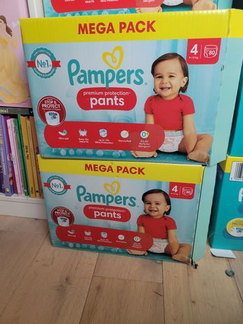 Pampers pants t4 neuf emballé d'origine.
