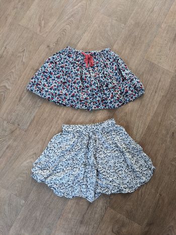 Lot de 2 jupes 5 ans coton bio monoprix