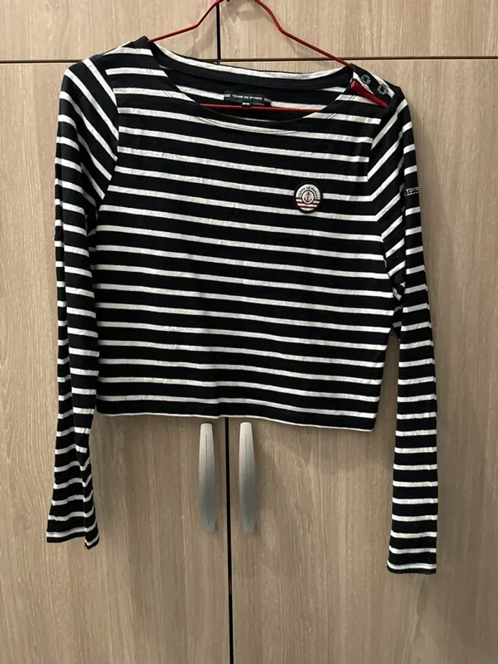 Polo crop top