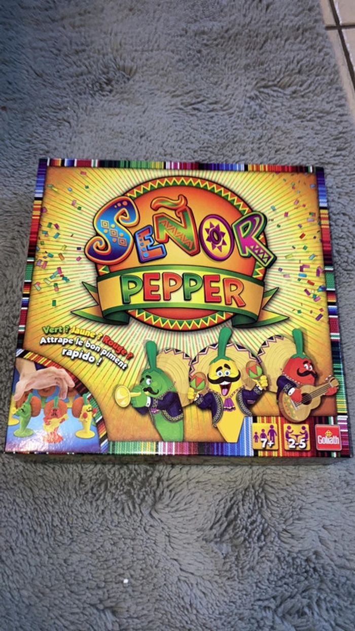 Jeu de société senor pepper