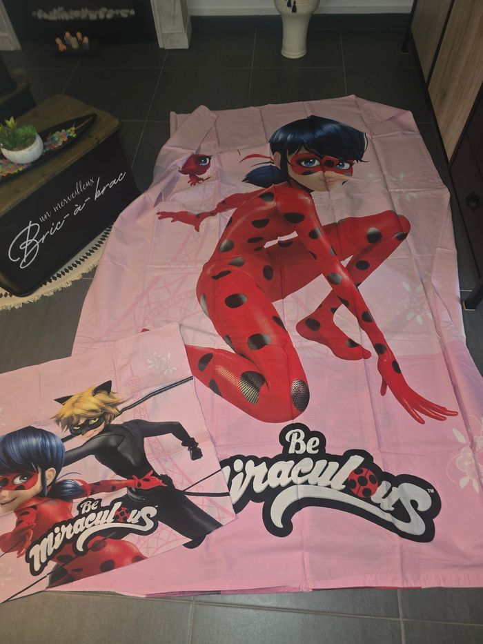 Housse couette +taie ladybug - photo numéro 2