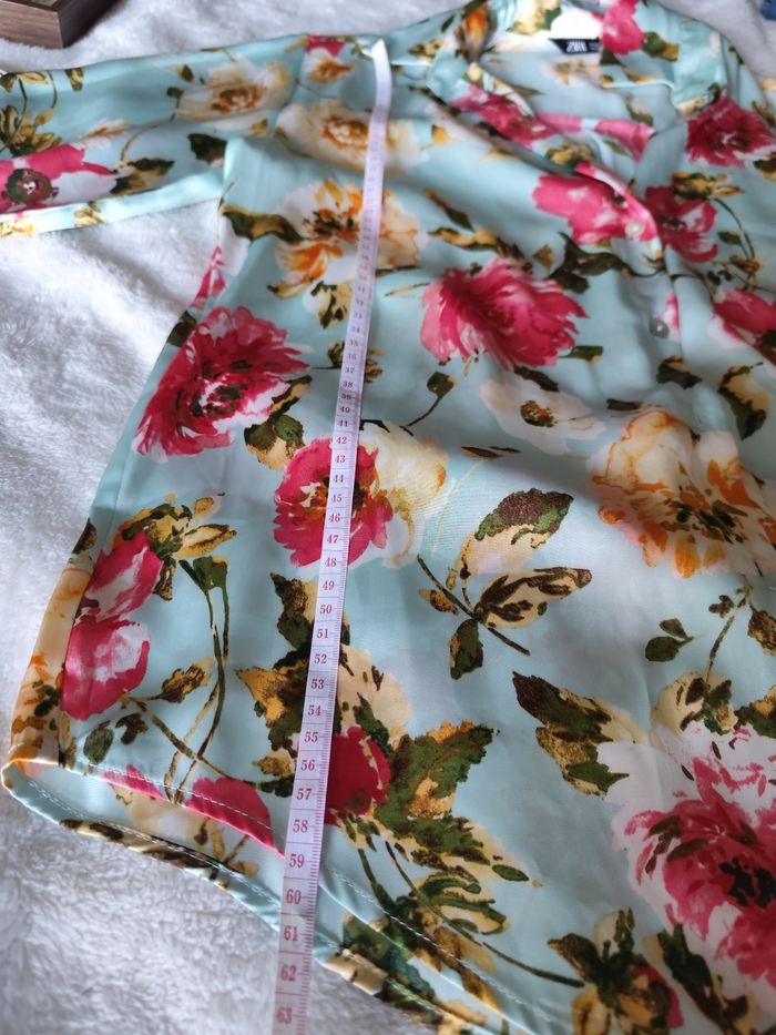 Blouse vintage femme Zara romantique lolita S L - photo numéro 4
