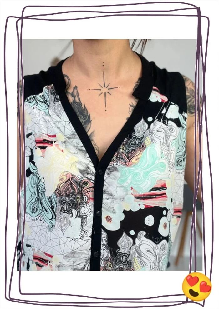 Blouse longue , tunique sans manches taille 50 - modavista - photo numéro 5