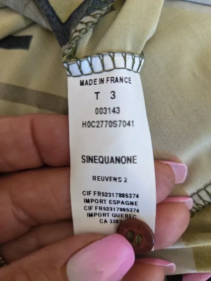 Chemisiers vert Sinéquanone - photo numéro 8