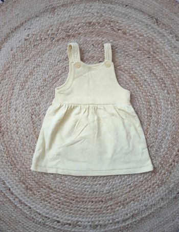 Robe jaune C&A 74 cm