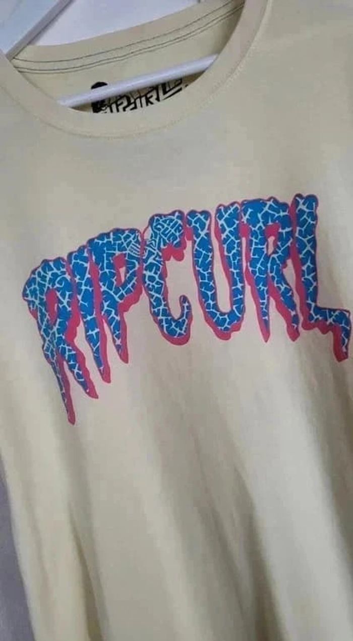 Tee shirt vintage surfwear Rip Curl pépite Taille L - photo numéro 3