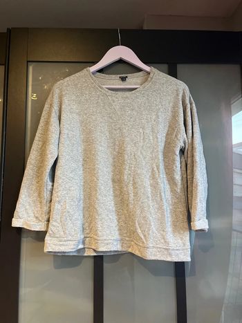 Blouse manche Longue gris paillette taille l Kiabi