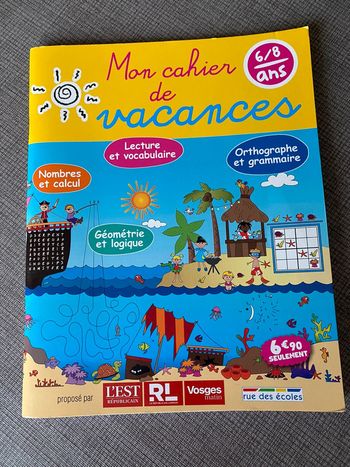 Cahier de vacances