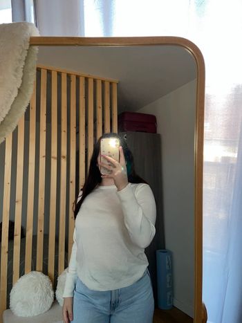 Pull blanc