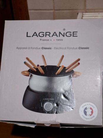 Appareil à fondue Lagrange