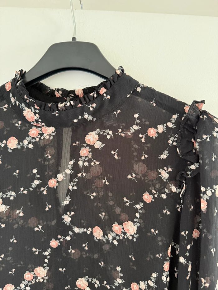 Blouse fluide transparente / Taille 38 - photo numéro 4