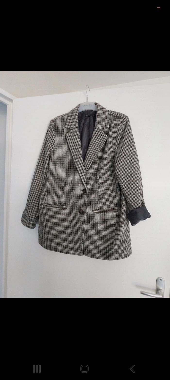 Manteau carreau T40