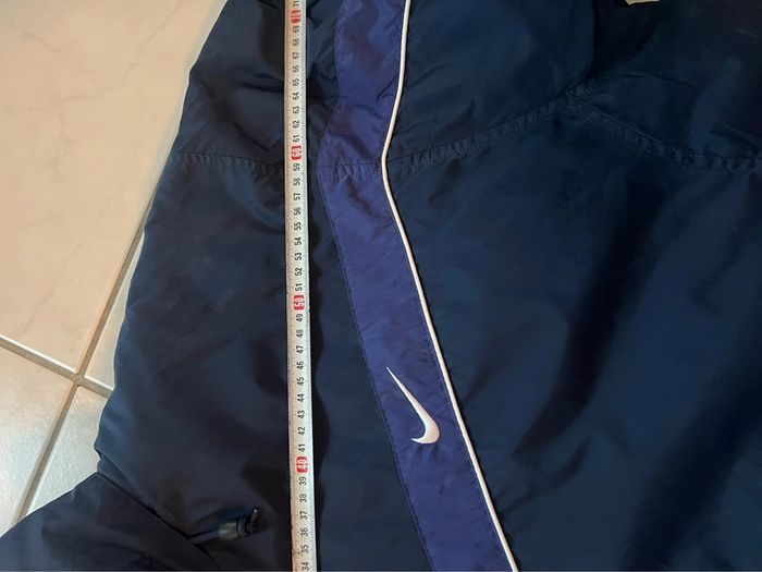 Magnifique manteau / veste Nike vintage taille XL couleur bleu marine - photo numéro 14