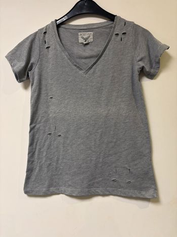 Joli teeshirt gris original Sacred Hawk taille 34