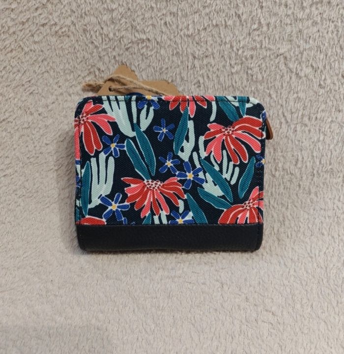 Portefeuille cabaïa noir vert rouge - photo numéro 2