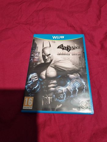 Jeu Batman Arkham city Armoured edition Wii