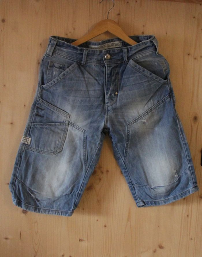 Short en jean homme
