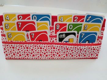 Porte cartes tissu