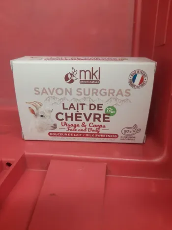 Savon lait de chevre bio