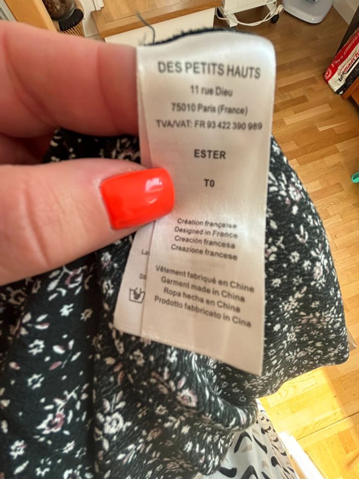 Sublime robe en Viscose - Des Petits Hauts - T36 - photo numéro 14