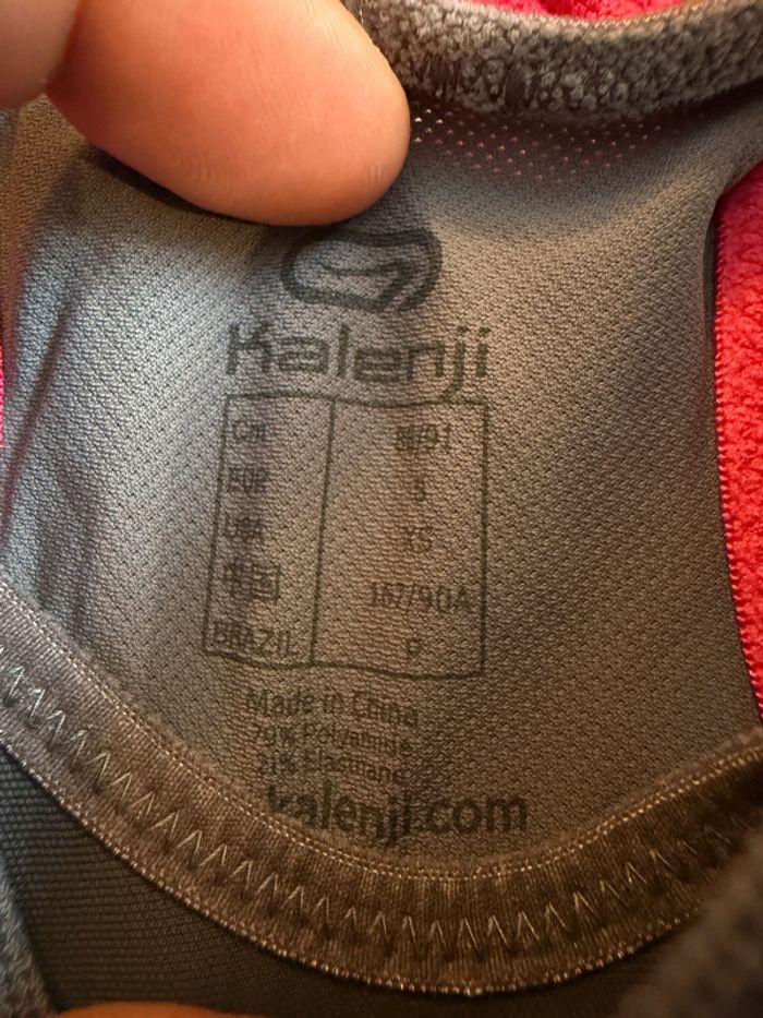 Débardeur de sport Kalenji Taille 36 - photo numéro 3