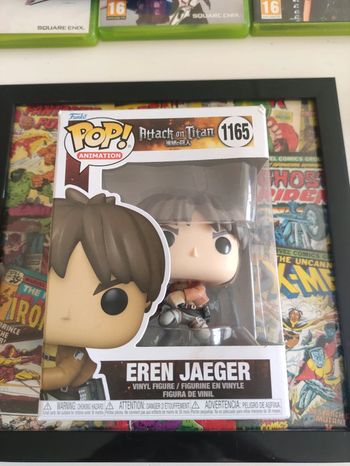 Figurine POP Eren Jaeger 1165 l'attaque des Titans