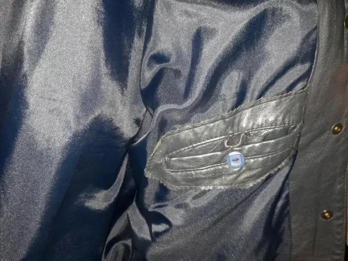 Veste Homme en Cuir Véritable Noir - Fabriquée en France - photo numéro 4