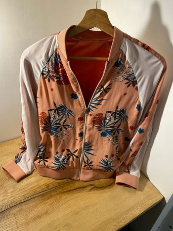 Veste bomber réversible