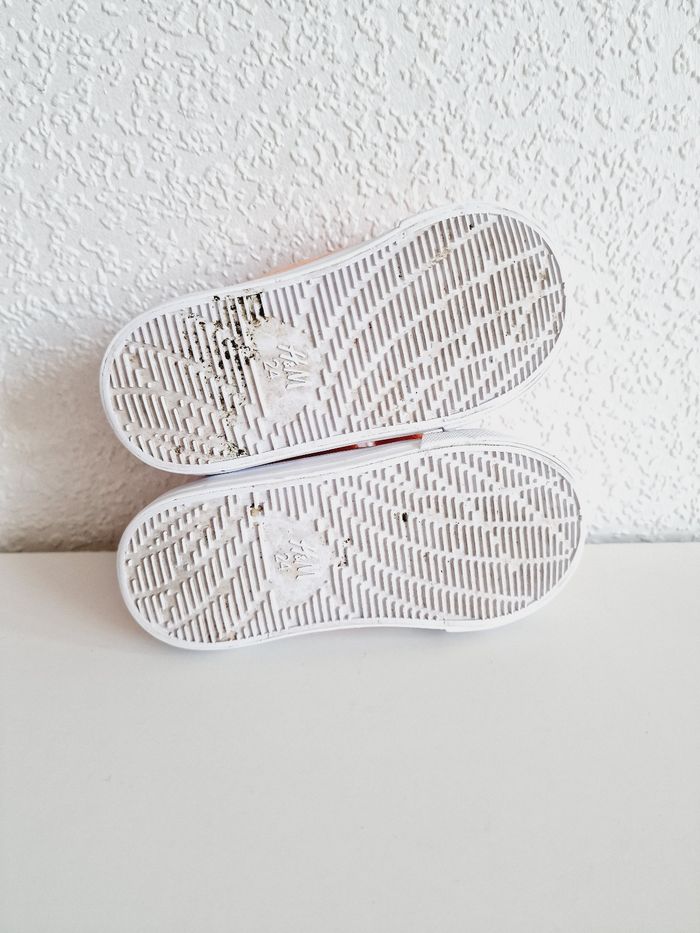 H&M - Tennis en toile - 24 - Rose pêche - photo numéro 7