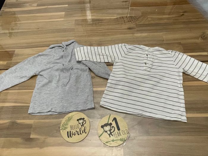 2 polos 12 mois longues manches - photo numéro 9