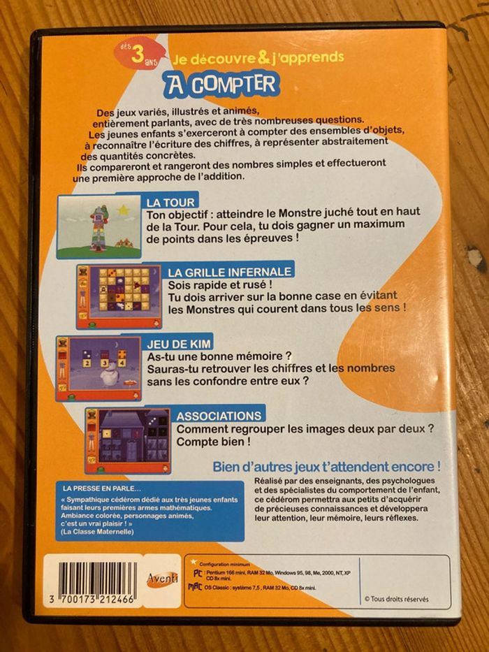 Je découvre et j’apprends à compter - 3 ans - photo numéro 2