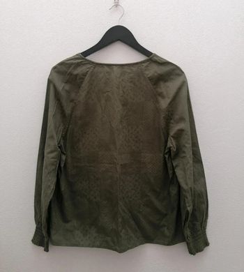 Blouse verte, taille S.