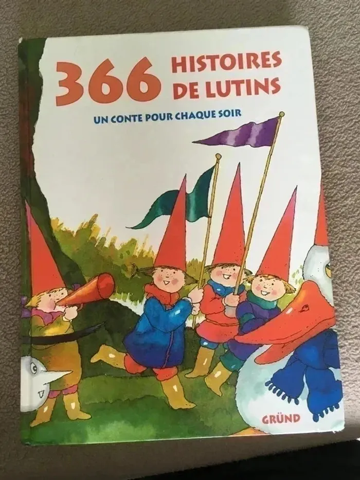 366 histoires de lutins – Livre enfant parfait état