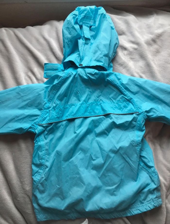 Imperméable bleu clair avec capuche 7-8 ans Icepeak - photo numéro 2