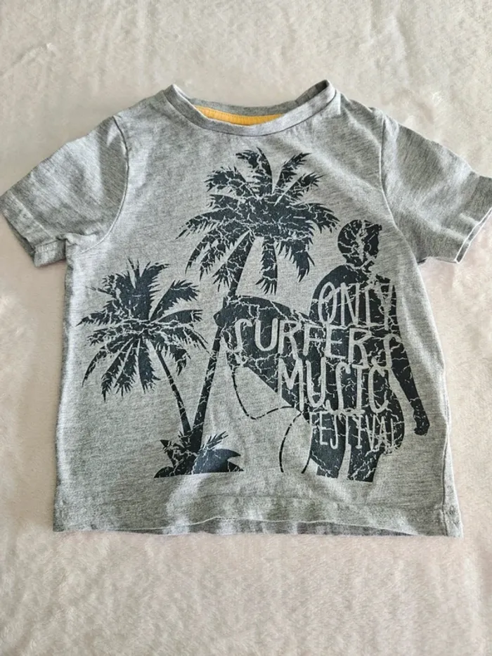 Lot de 6 t-shirts manches courtes 2 ans - photo numéro 11