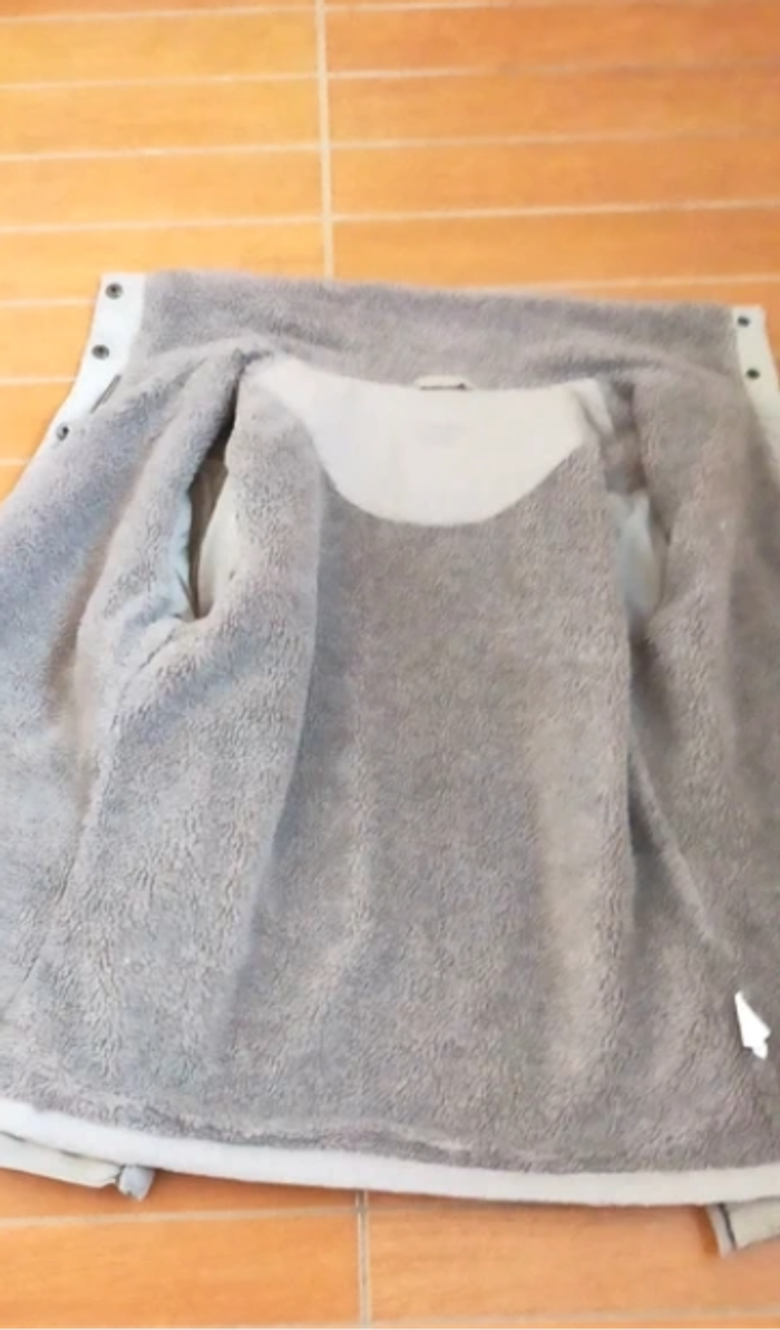 Manteau femme gris Terre et Mer – XL / 42 / 14 Très bon état - photo numéro 3