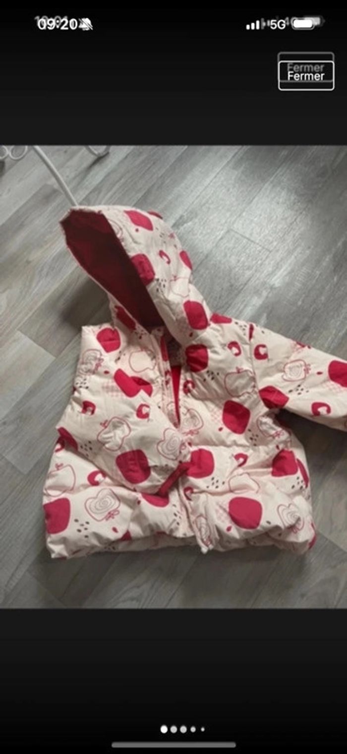 Doudoune chaud hiver en duvet