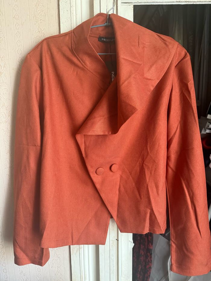 Veste orange taille XL neuve - photo numéro 2