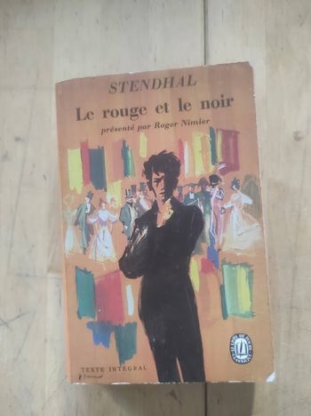 Le rouge et le noir Stendhal Livre de Poche 1964
