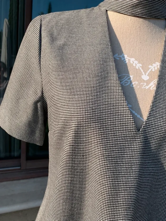 Robe pied de poule Zara taille 36