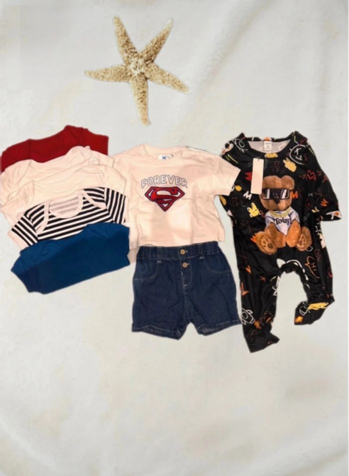 🌷Lot de vêtements bébé garçon taille 6 mois🌷