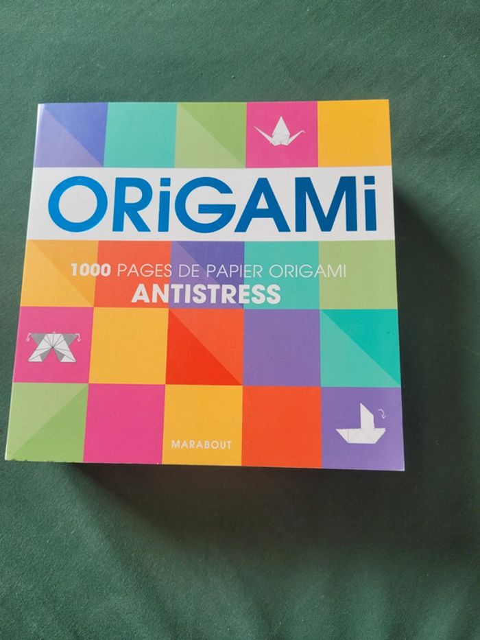 Bloc origami 1000 pages neuf