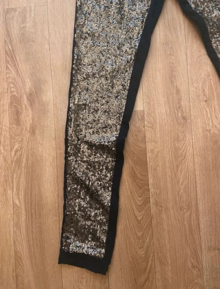 Legging à sequins femme M - photo numéro 4