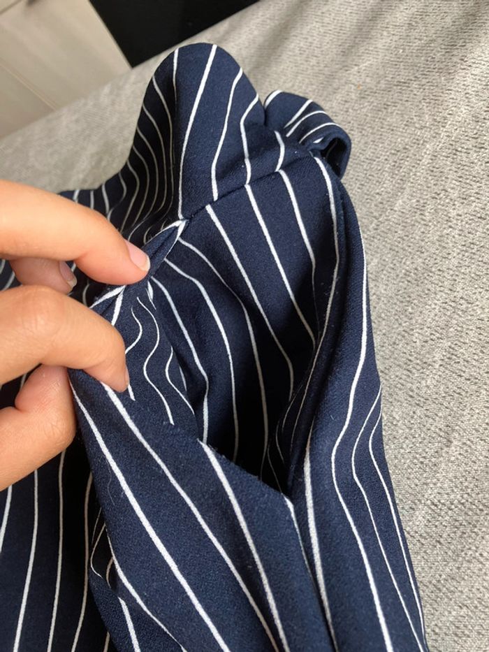 Pantalon fluide rayé H&M – Taille XS - photo numéro 5